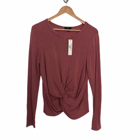 ANTHROPOLOGIE DREW Long Sleeve Front Twist… - Picture 7 of 7